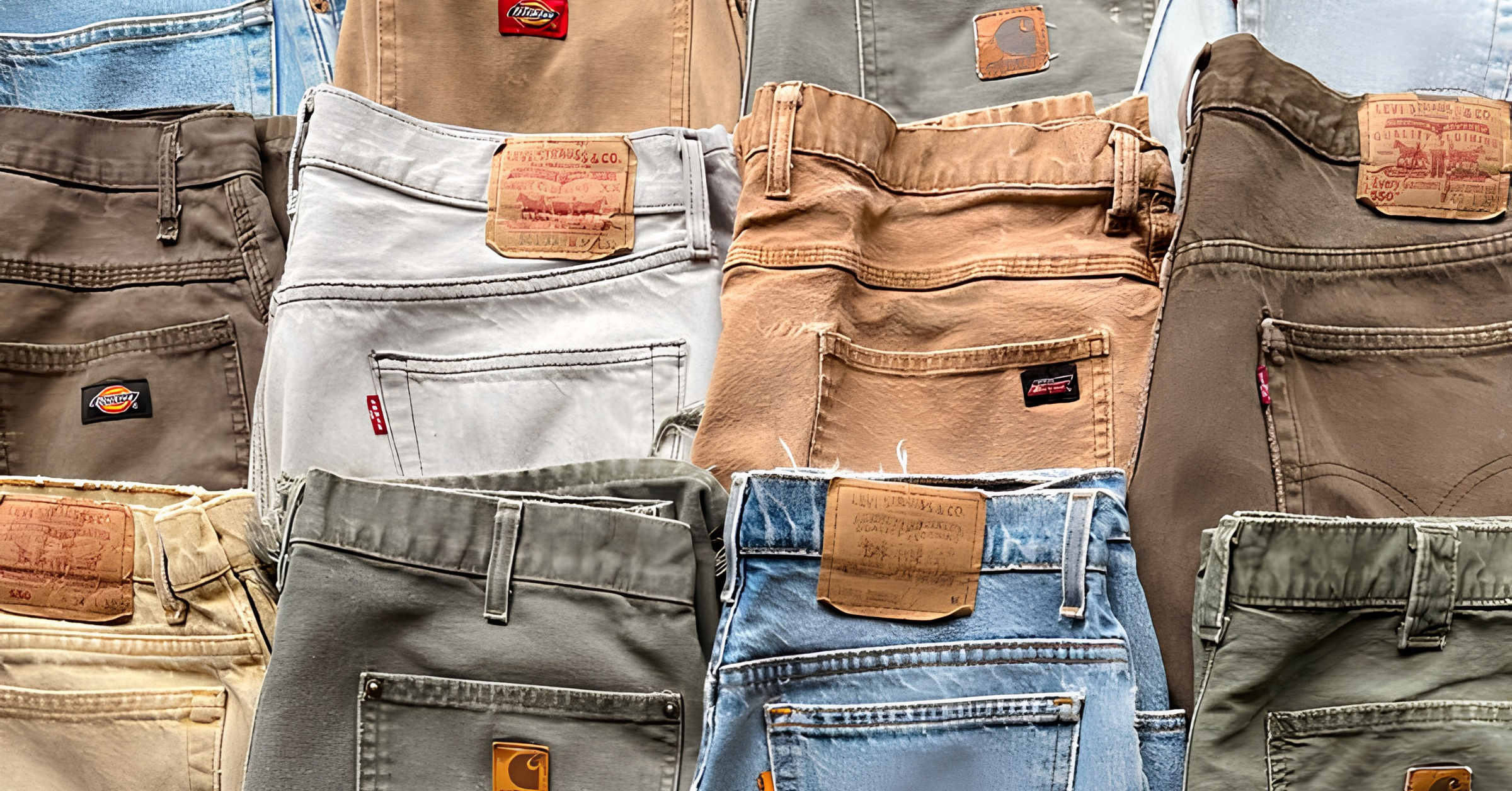 TROUSERS & SHORTS - The Hub Vintage Wholesale Limited