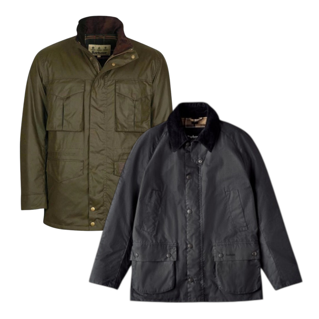 15x BARBOUR WACHSJACKEN
