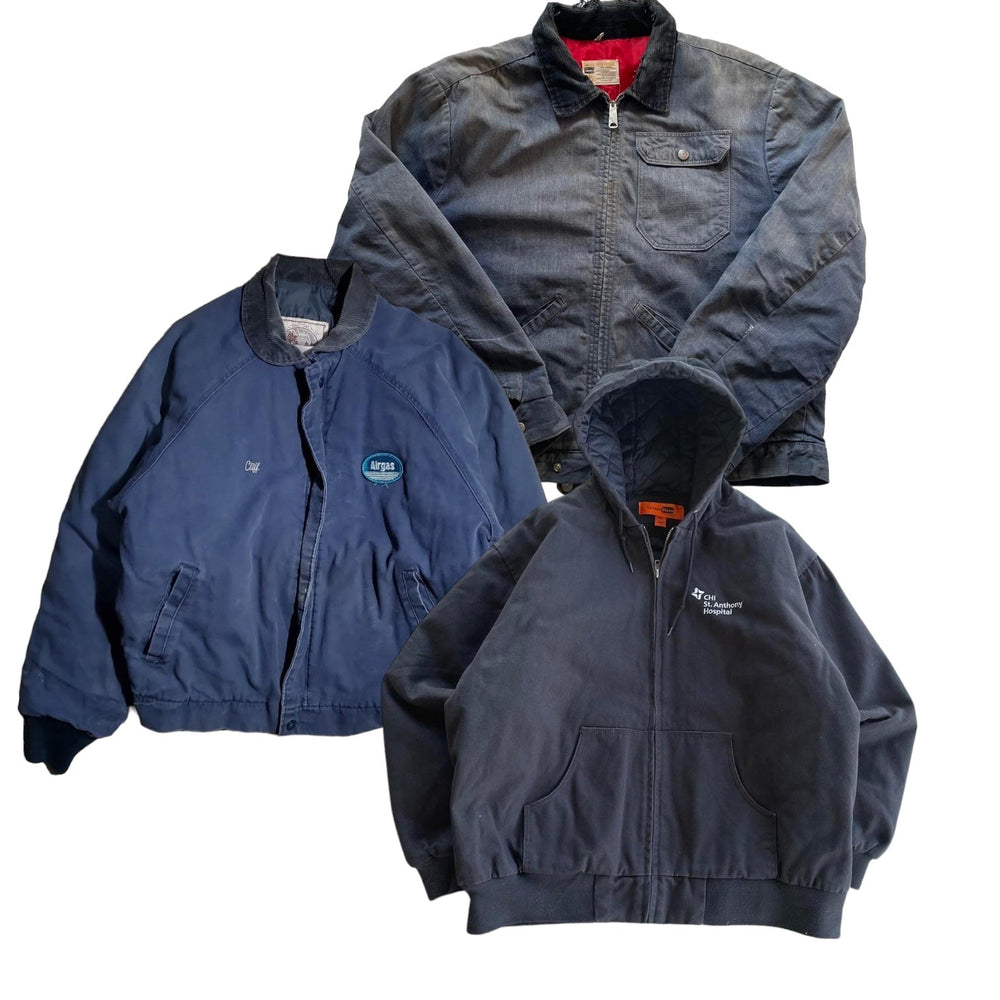 15x PREMIUM WORKWEAR JACKETS - PRE ORDER - The Hub Vintage Wholesale Limited