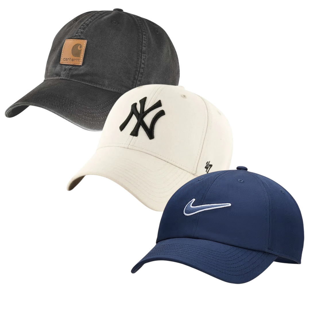 50x MARKEN-MÜTZEN/CAPS