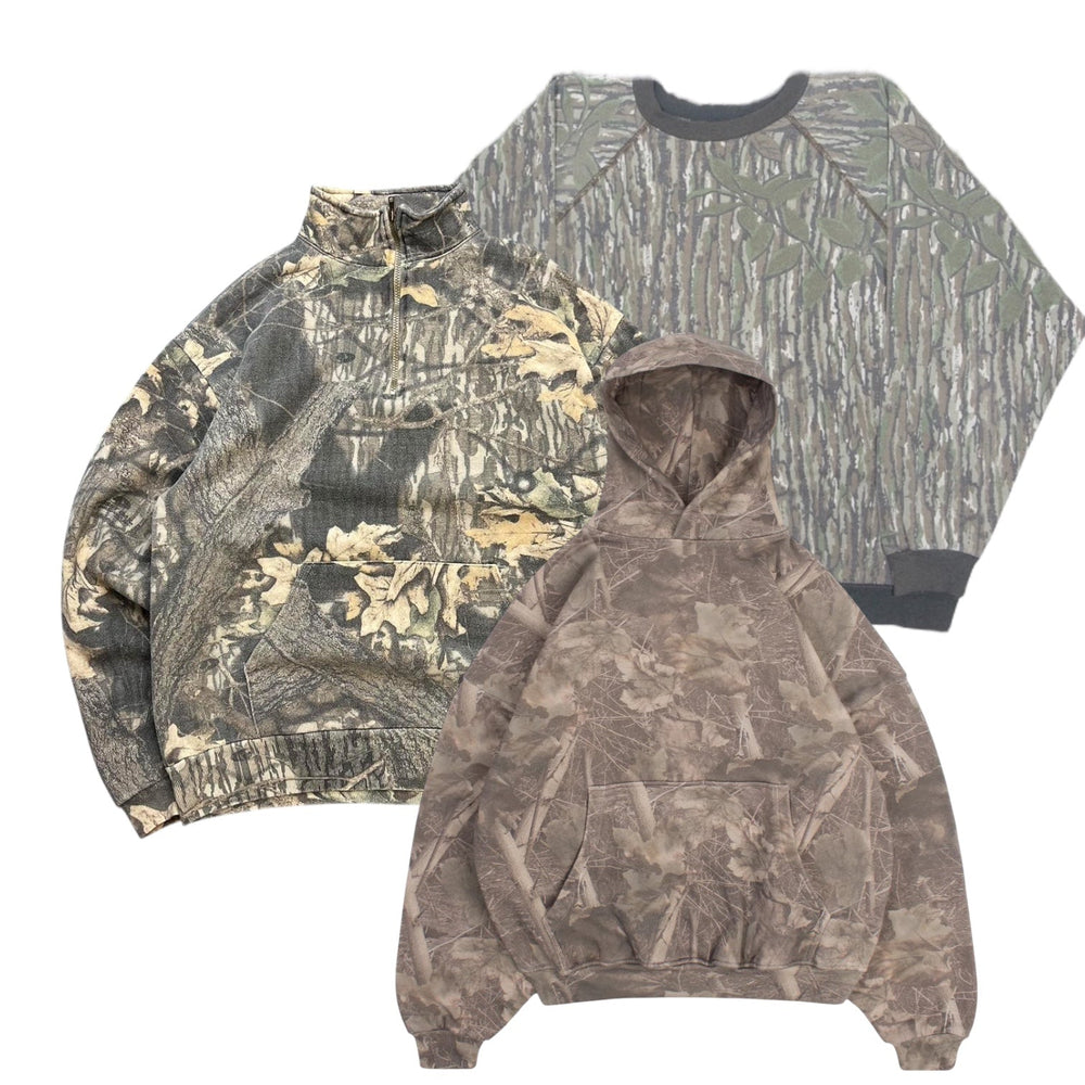 25x REAL TREE SWEATSHIRTS AND HOODIES - The Hub Vintage Wholesale Limited