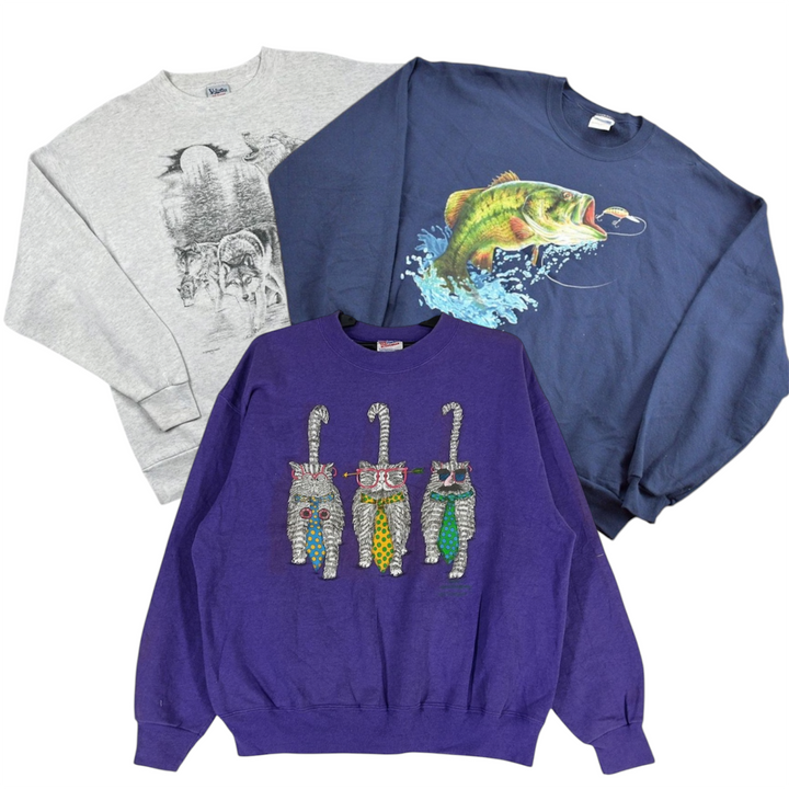 50x ANIMAL PRINT SWEATSHIRT