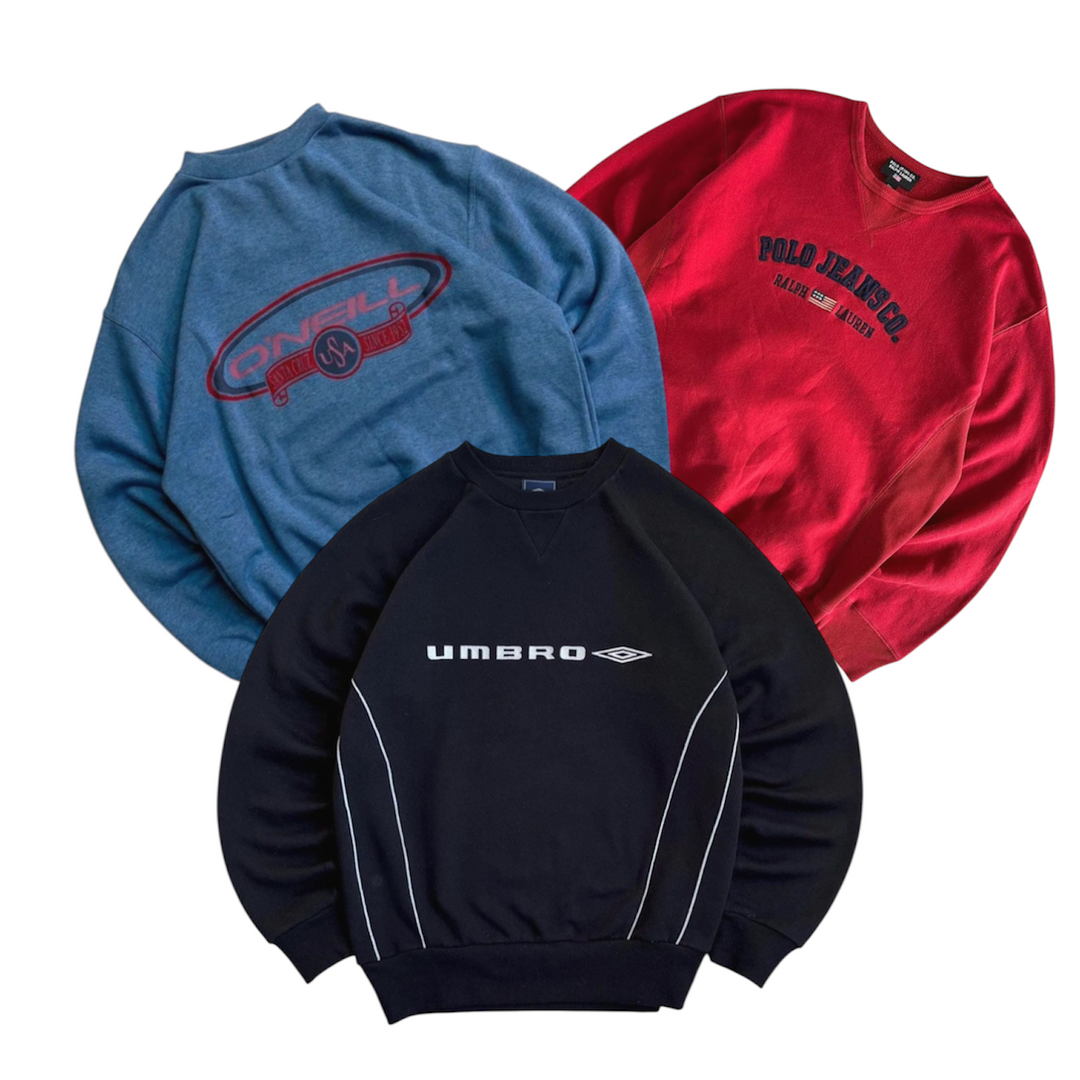30x PREMIUM BRANDED SWEATSHIRTS
