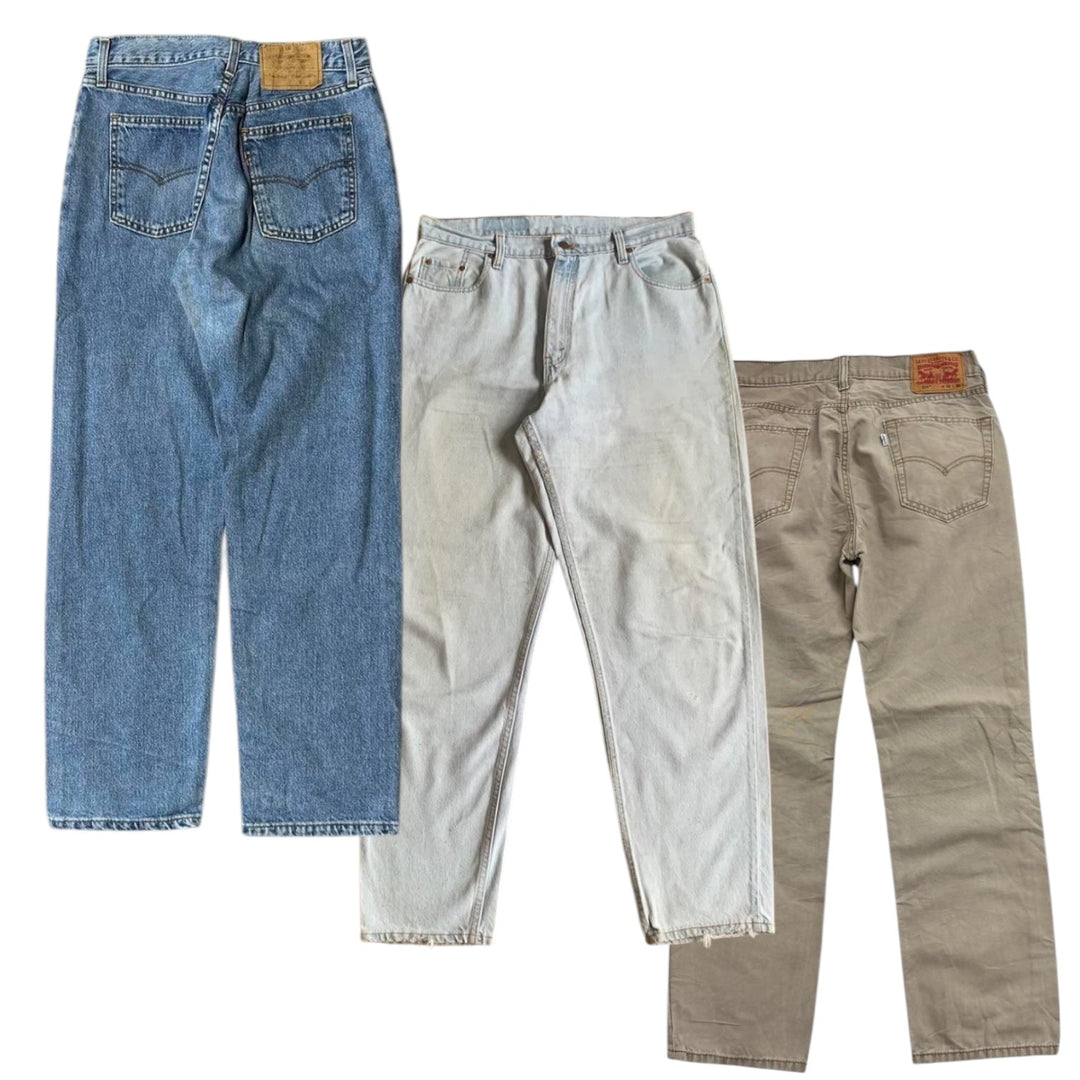 30x LEVIS ORANGE/PAPER TAB JEANS - The Hub Vintage Wholesale Limited