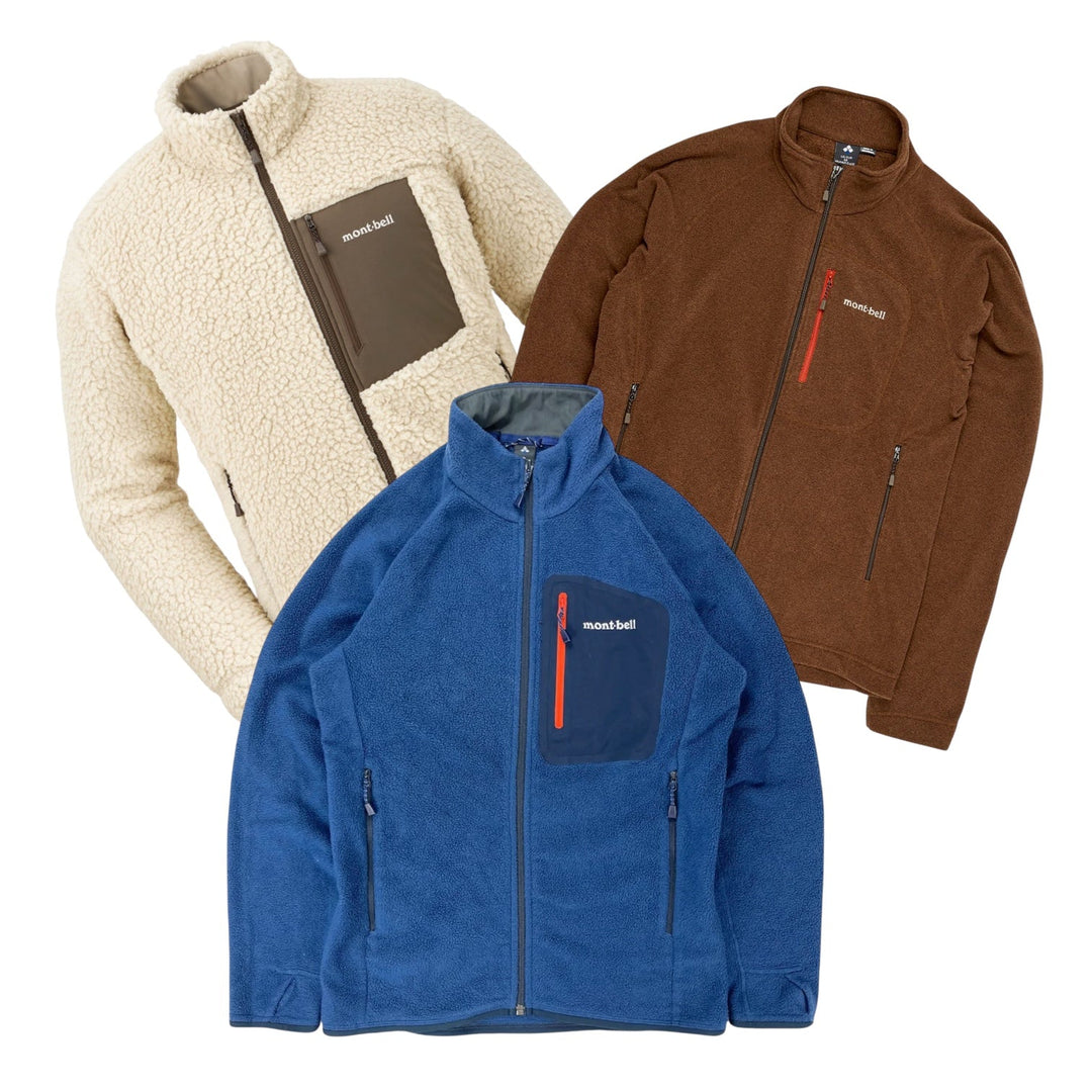 30x MONT BELL FLEECES - The Hub Vintage Wholesale Limited