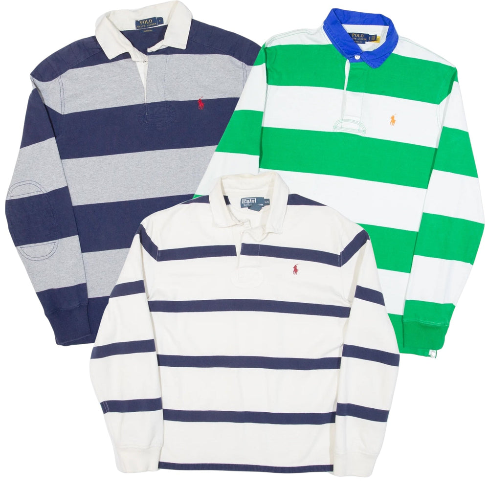 30x RALPH LAUREN RUGBY SWEATSHIRTS - PRE ORDER - The Hub Vintage Wholesale Limited