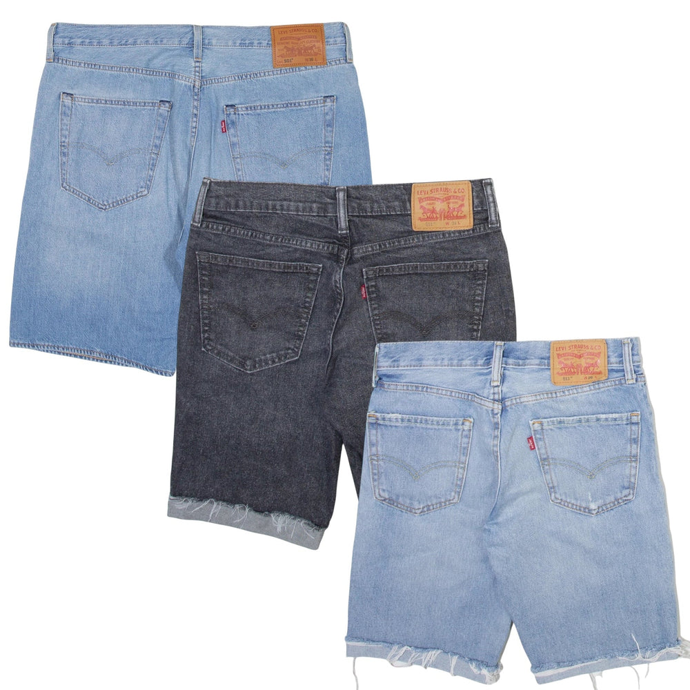 40x LEVIS DENIM SHORTS - PRE ORDER - The Hub Vintage Wholesale Limited