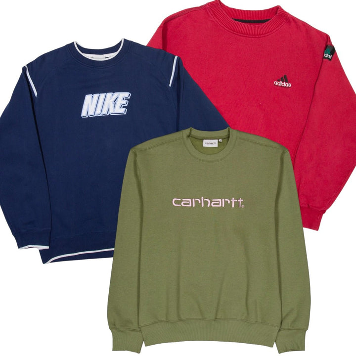 40x PREMIUM BRANDED SWEATSHIRTS - PRE ORDER - The Hub Vintage Wholesale Limited