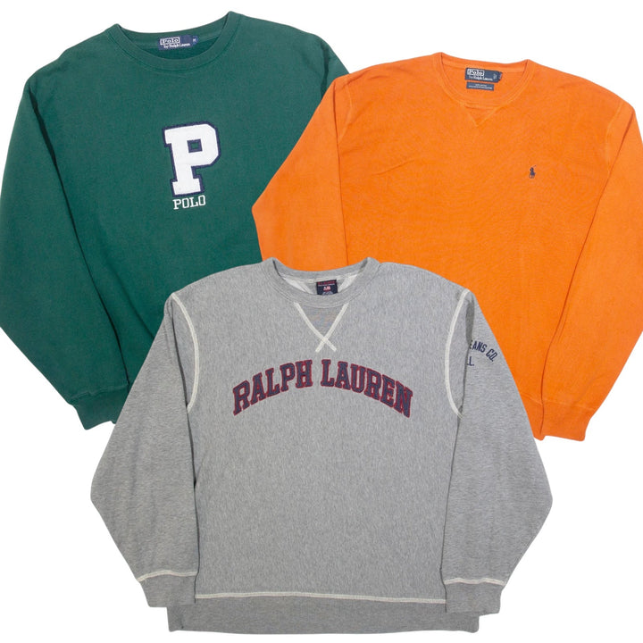 40x RALPH LAUREN SWEATSHIRTS - PRE ORDER - The Hub Vintage Wholesale Limited