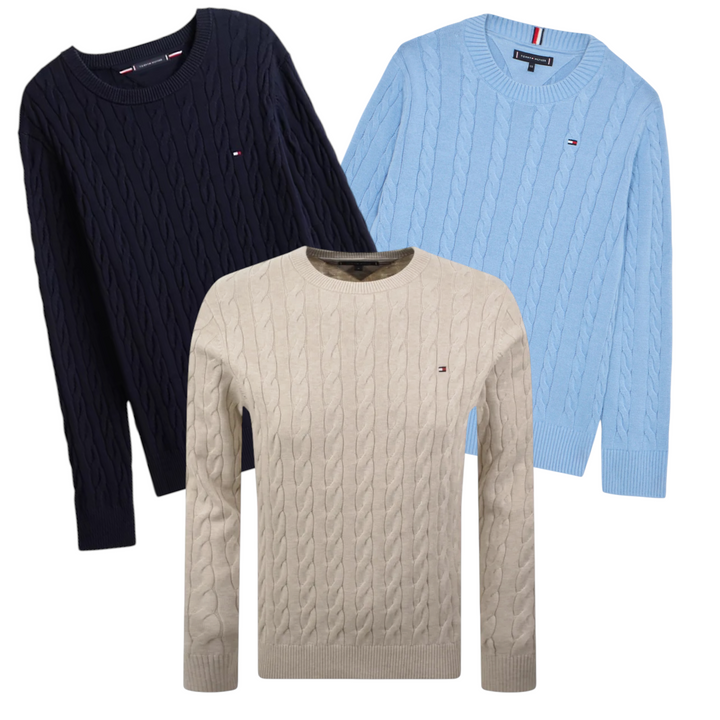 30x TOMMY HILFIGER CABLE KNITWEAR