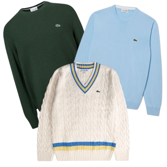 50x LACOSTE STRICKWAREN