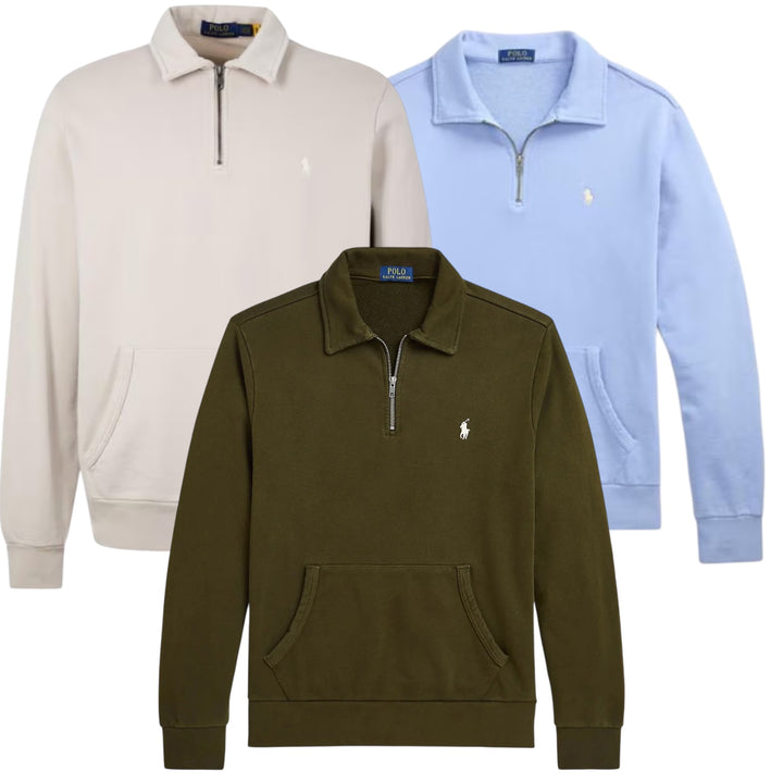 50x RALPH LAUREN 1/4 ZIPS