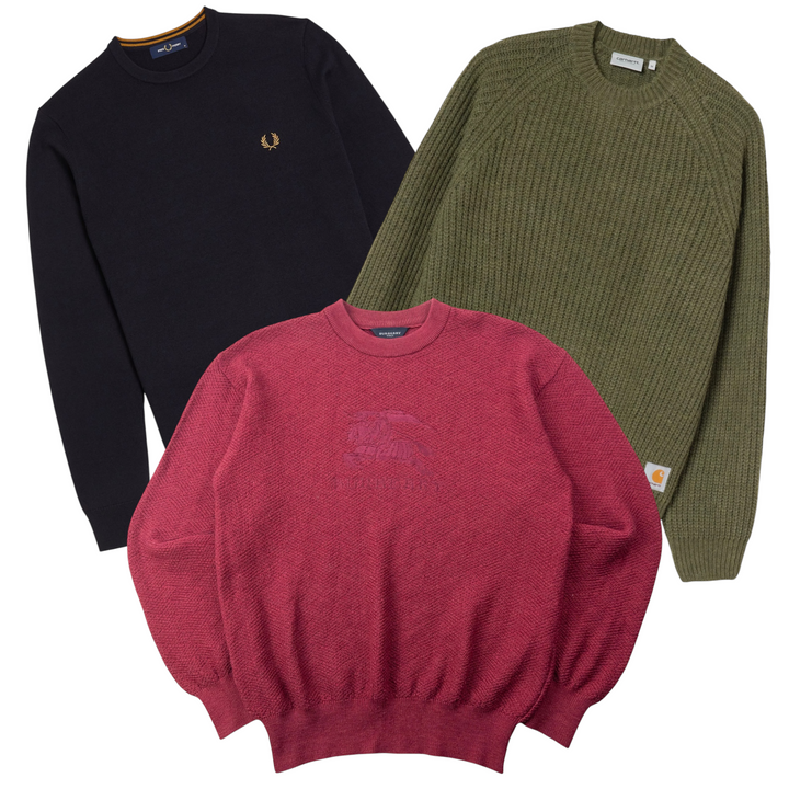 30x BRANDED KNITWEAR