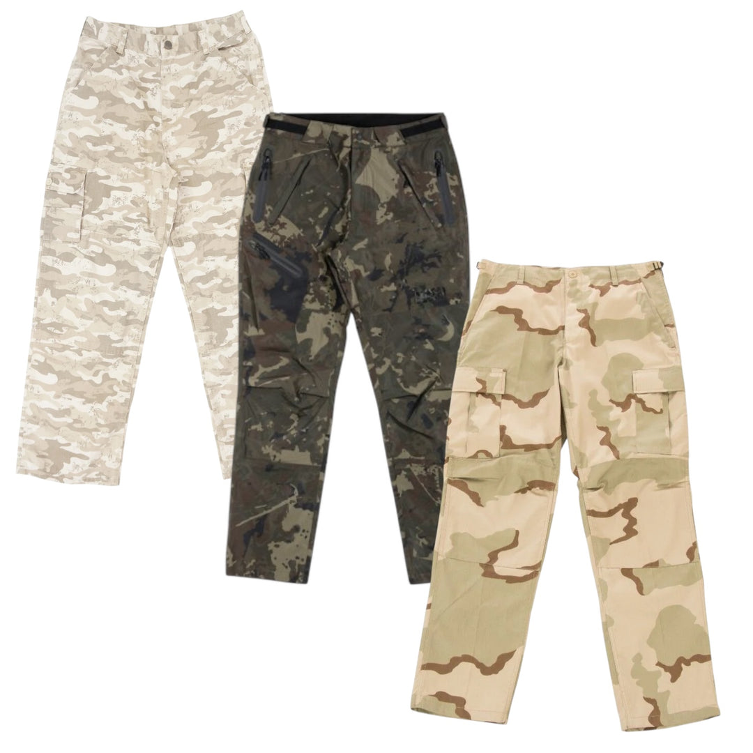 30x CAMOUFLAGE-HOSEN