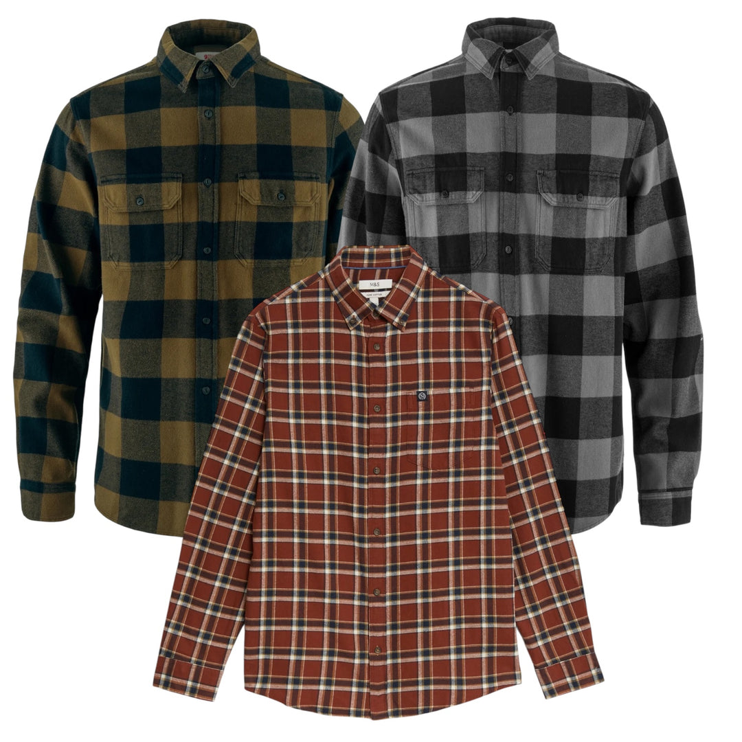 50x FLANNEL SHIRTS