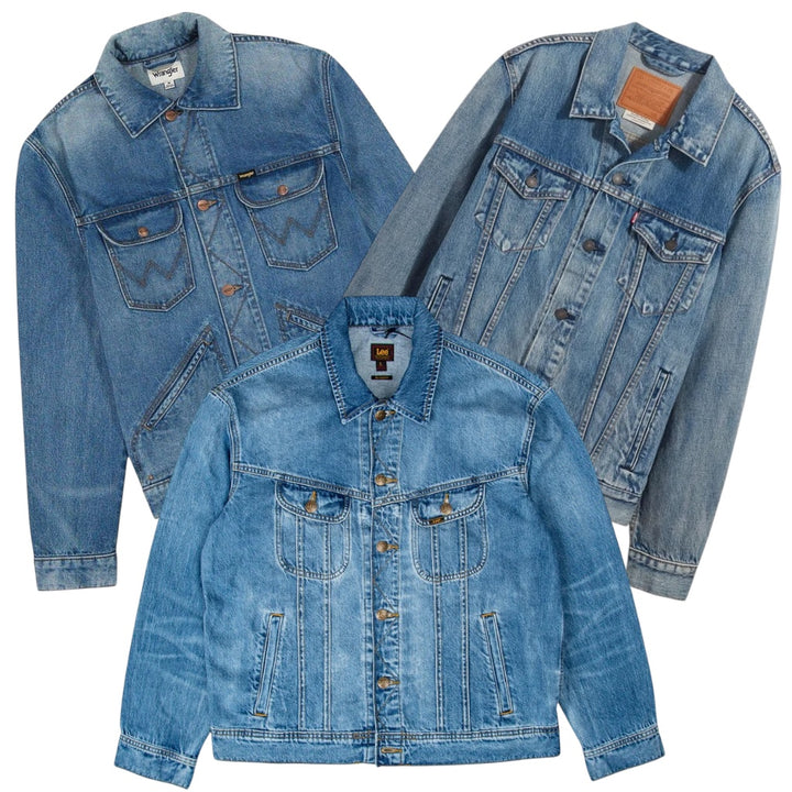 25x LEVIS LEE WRANGLER DENIM JACKETS - PRE ORDER JAN 14