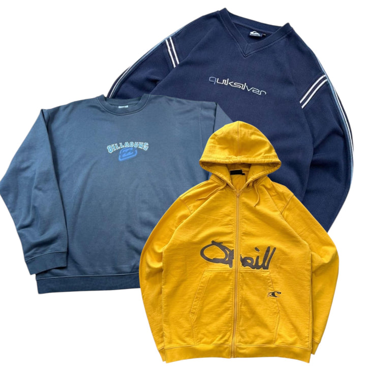 50x SWEATSHIRTS DE SURF DE MARQUE