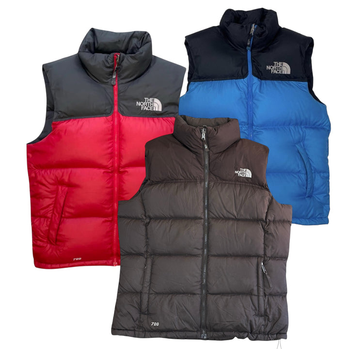 10x THE NORTH FACE 700 GILETS
