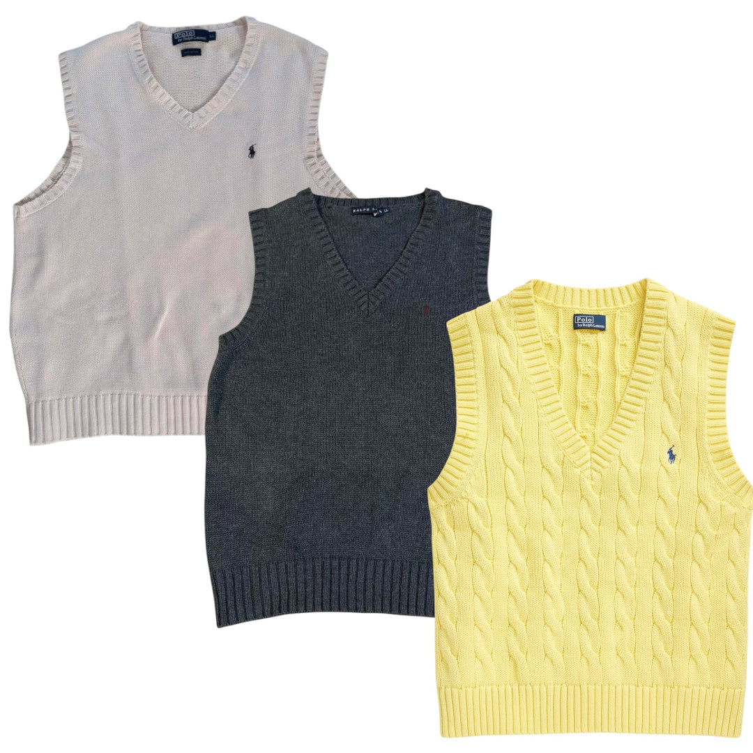 50x GILETS EN MAILLE RALPH LAUREN