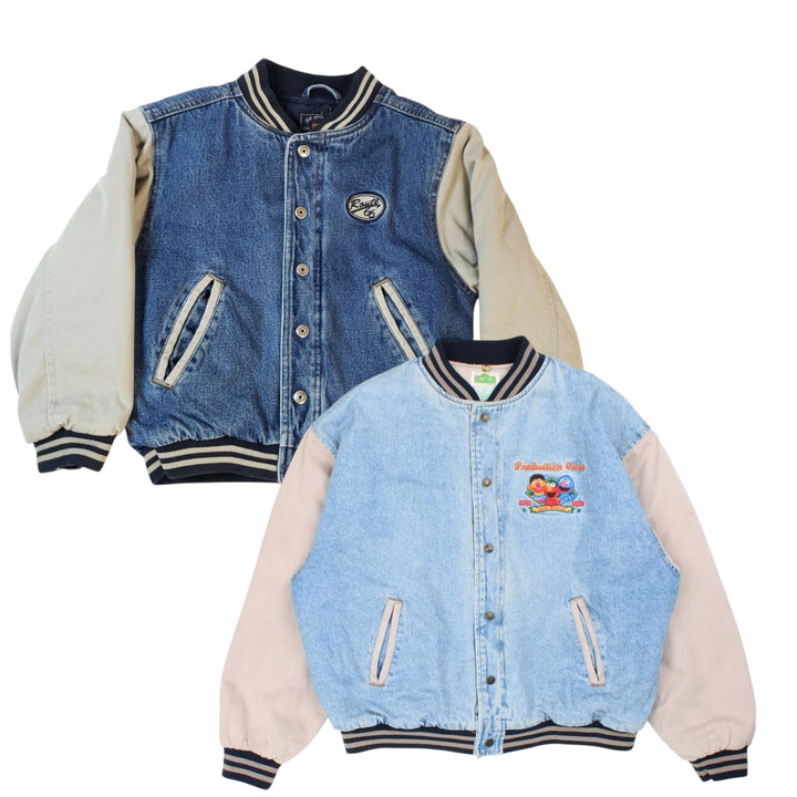 20x DENIM VARSITY JACKETS