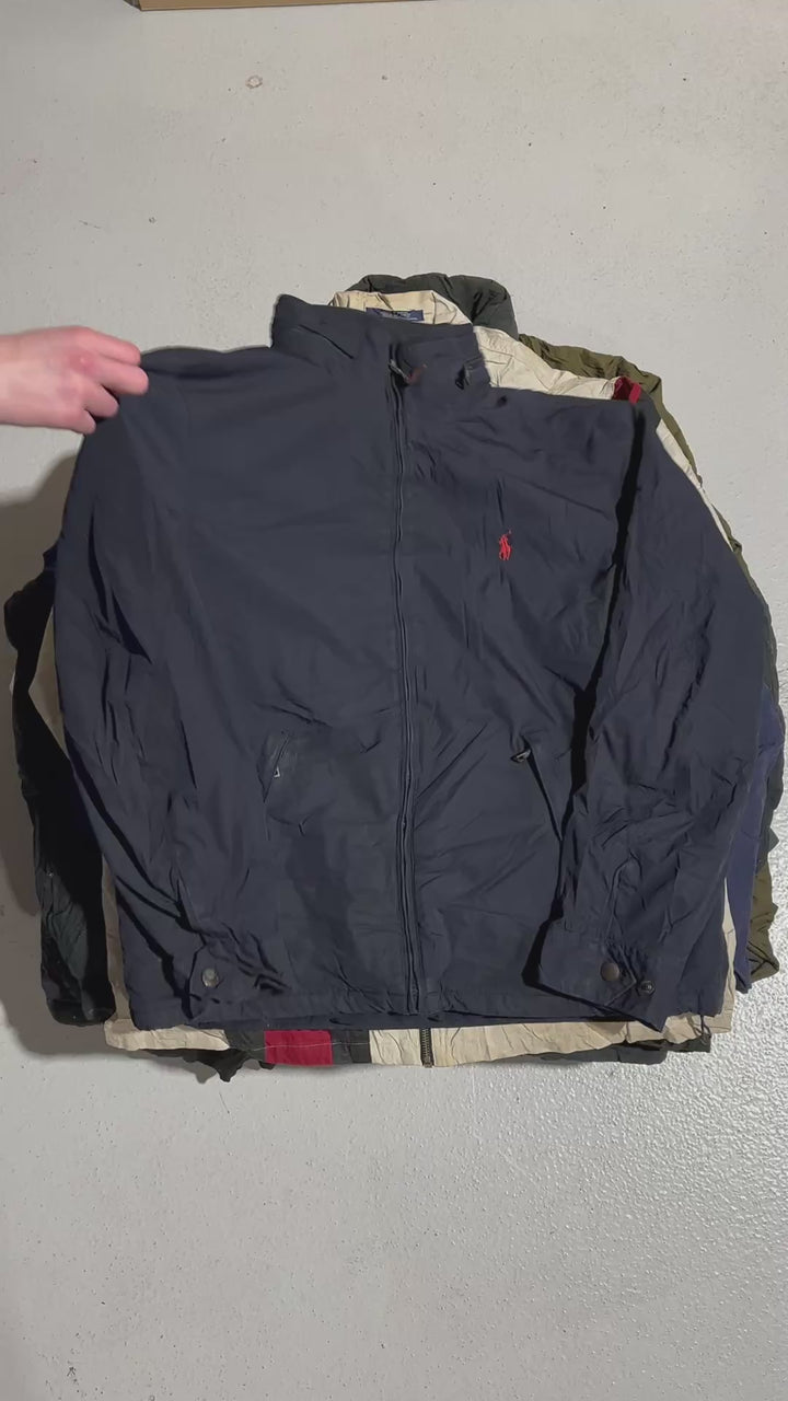 30x RALPH LAUREN, TOMMY HILFIGER JACKETS