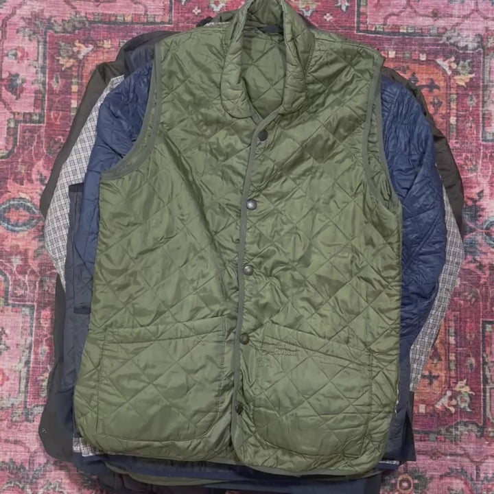 30x BARBOUR STEPPJACKEN