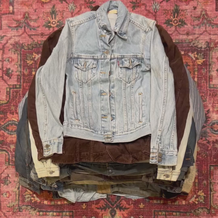 25x CHAQUETAS VAQUERAS LEVIS LEE WRANGLER