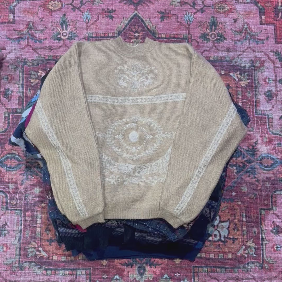 35x PRENDAS DE PUNTO ESTILO AÑOS 80