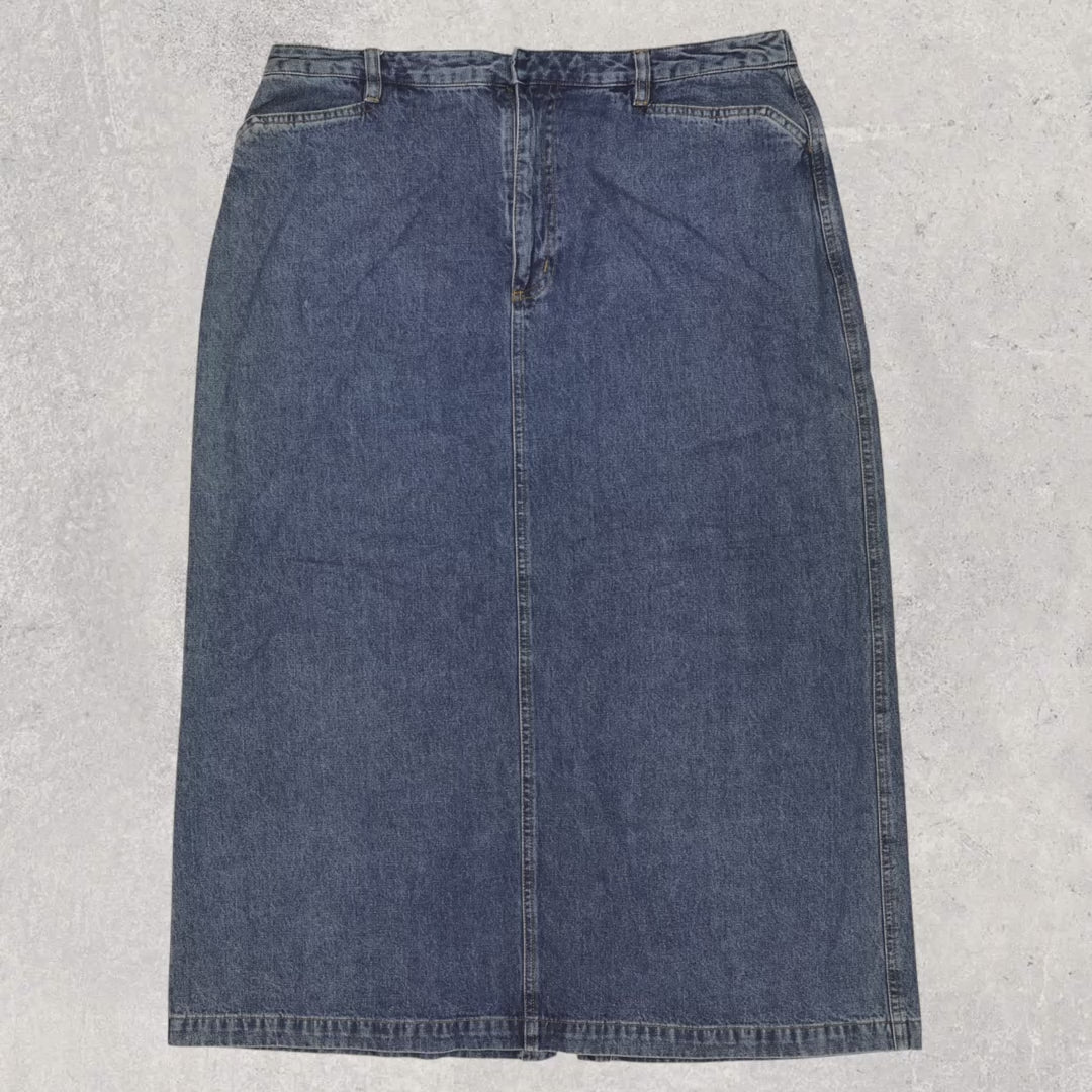 30x Y2K LONG DENIM SKIRTS