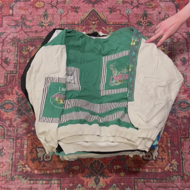 50x 80'S GRAPHIC SWEATSHIRTS