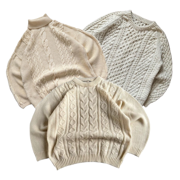 25 aran knitwear vintage wholesale bundle