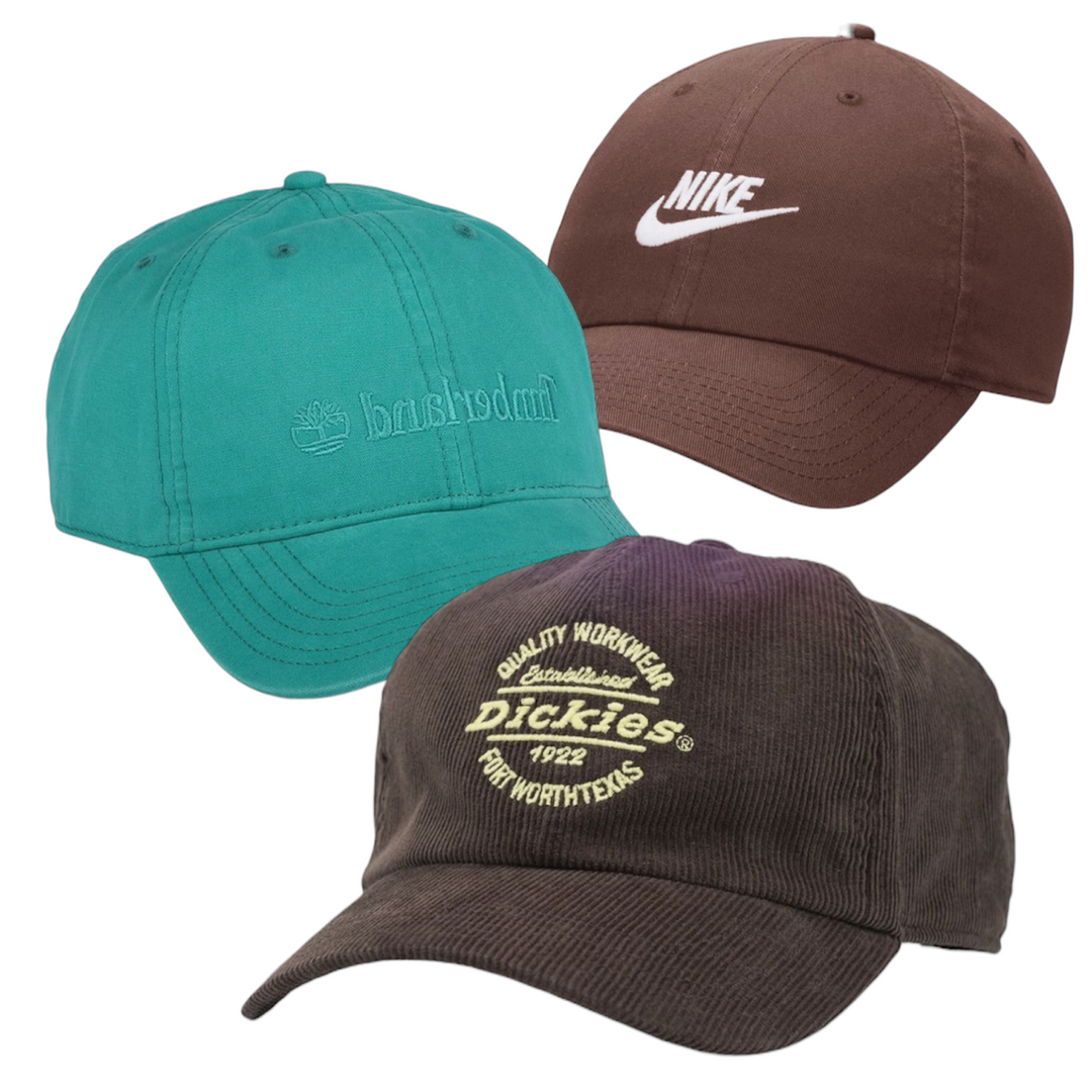 30 mens branded caps vintage wholesale bundle 