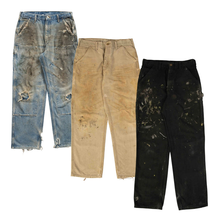 30 carhartt grade c trousers vintage wholesale bundle