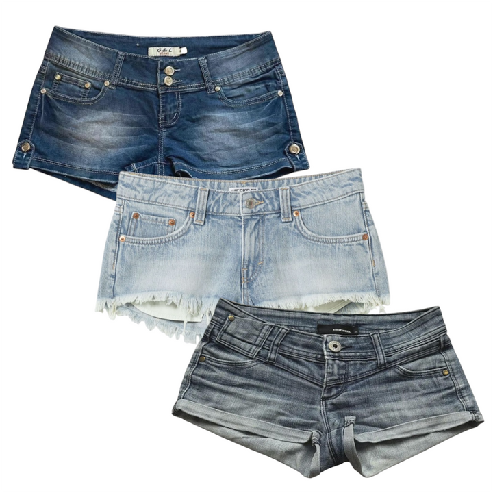 30 womens mini skirts denim y2k vintage wholesale bundle 