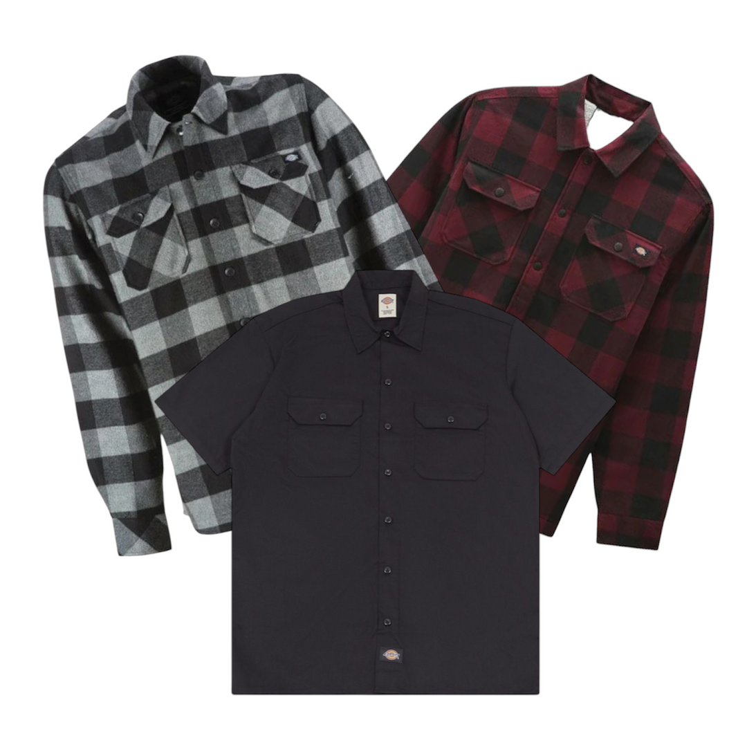 30 dickies shirts vintage wholesale bundle 