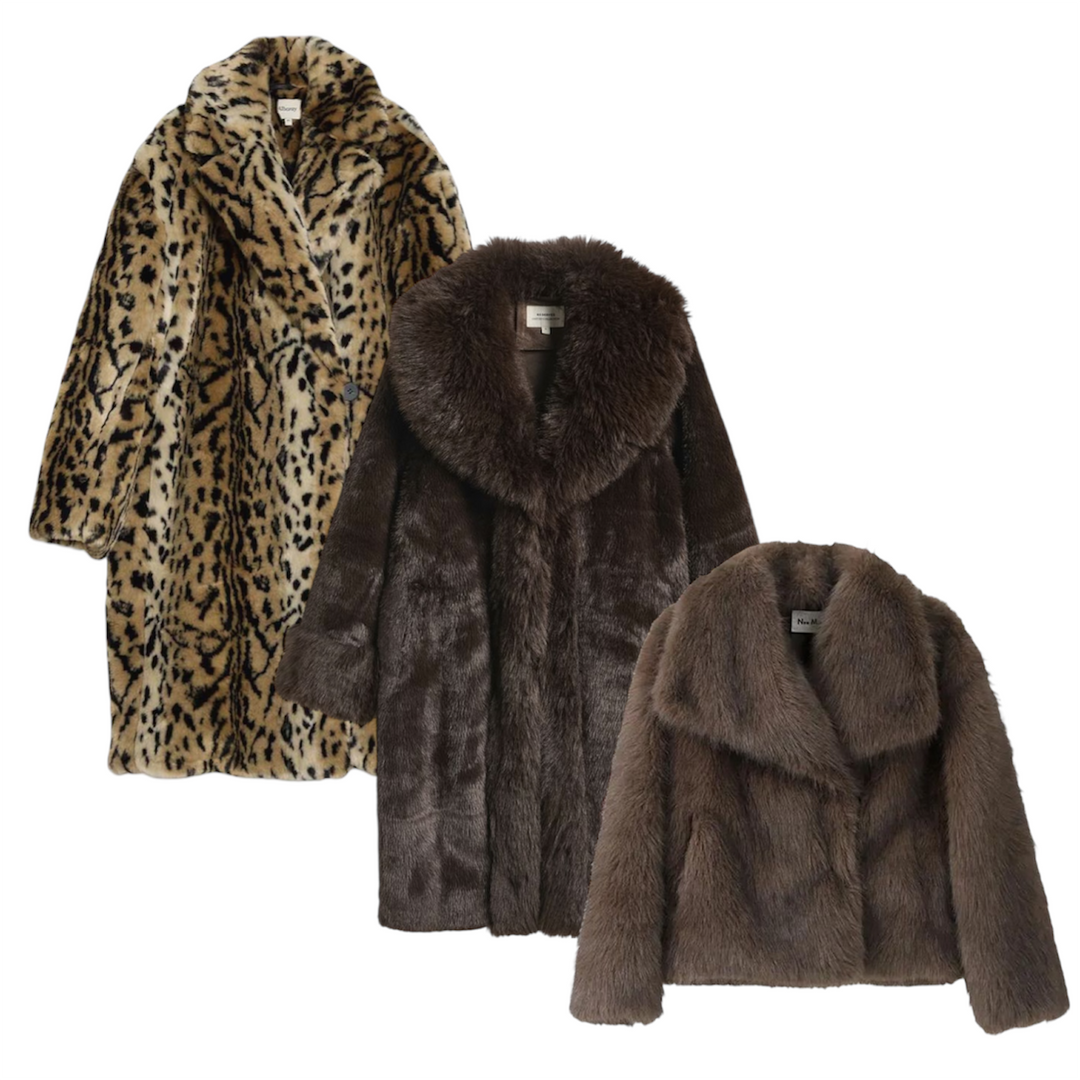 15 faux fur moments jackets vintage wholesale bundle