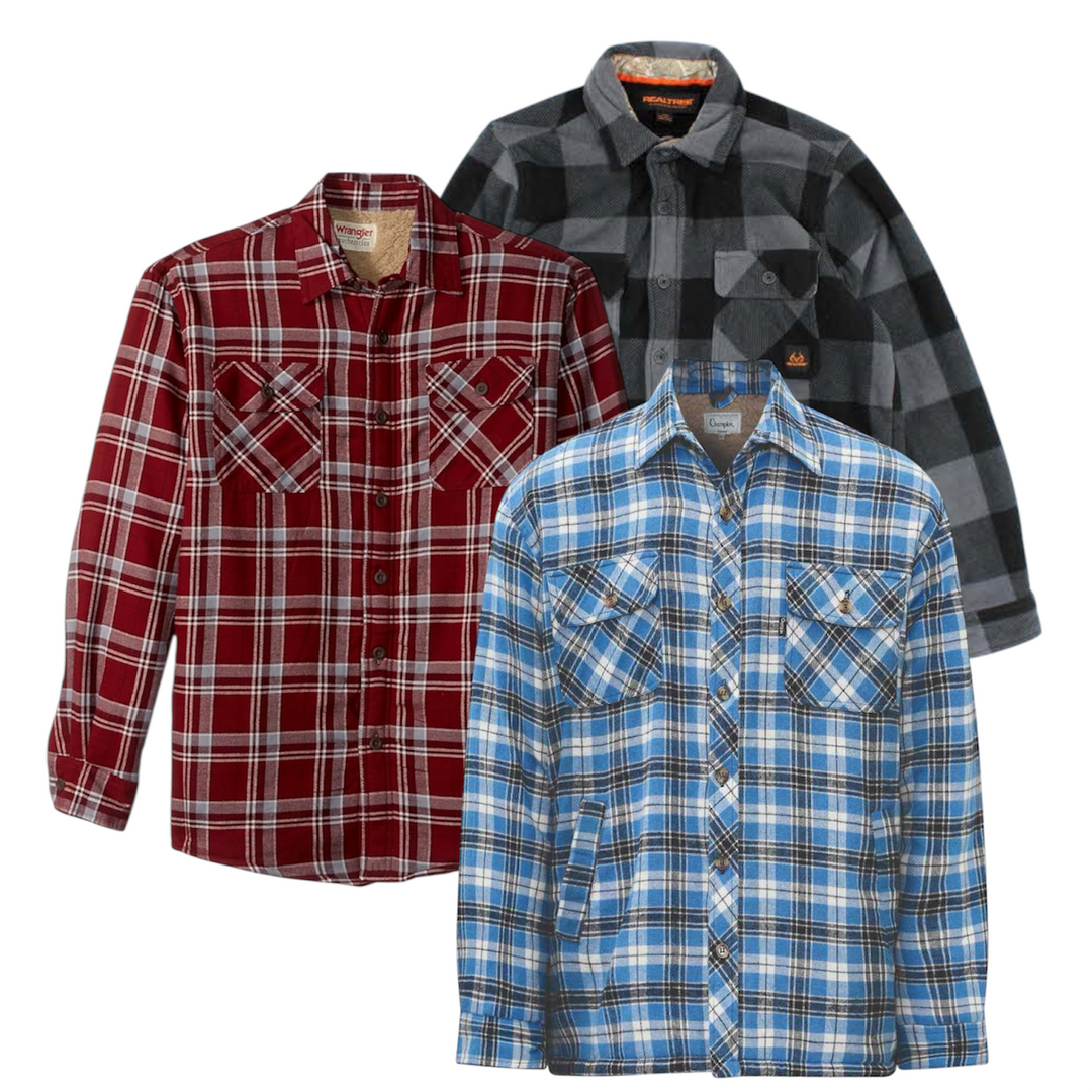 30 mens flannel shirts vintage wholesale bundle
