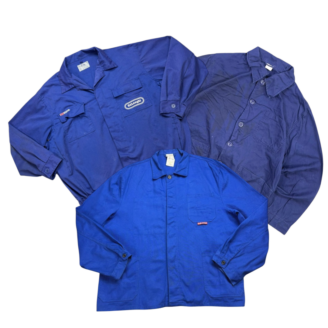 40 French work wear jackets vintage wholesale bundle 