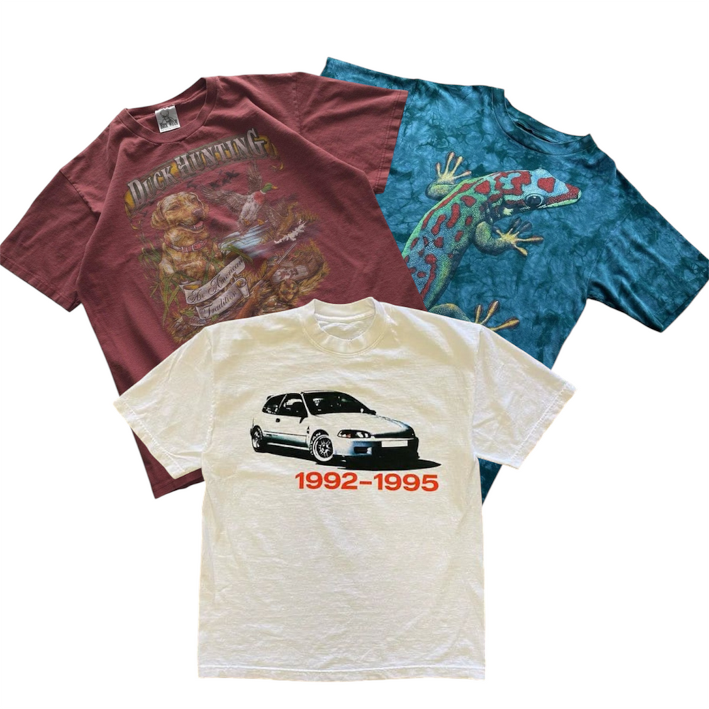 50 graphic t shirts vintage wholesale bundle 