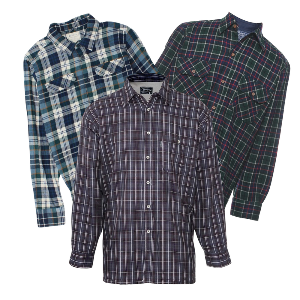 20 heavy flannel shirts vintage wholesale bundle 