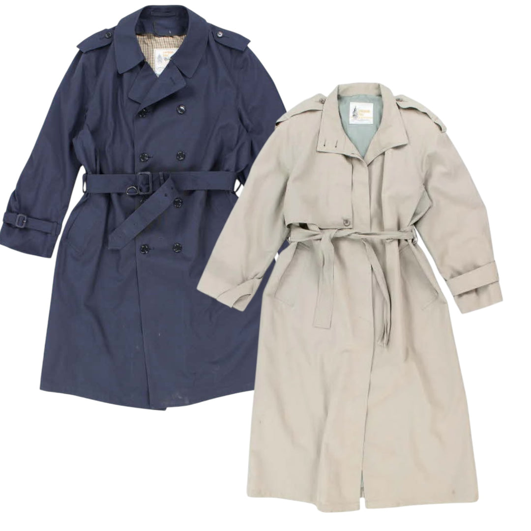 25 London fog trench coat vintage wholesale bundle