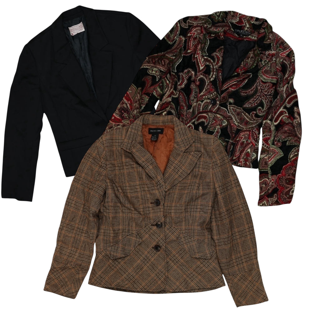 25 mens blazers vintage wholesale bundle 
