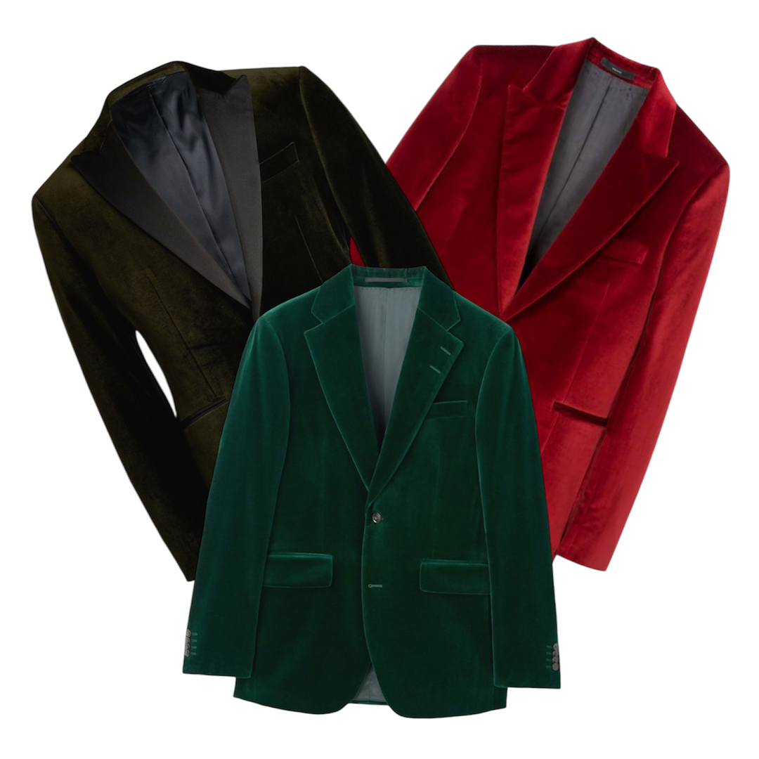 20 mens velvet blazers vintage wholesale bundle