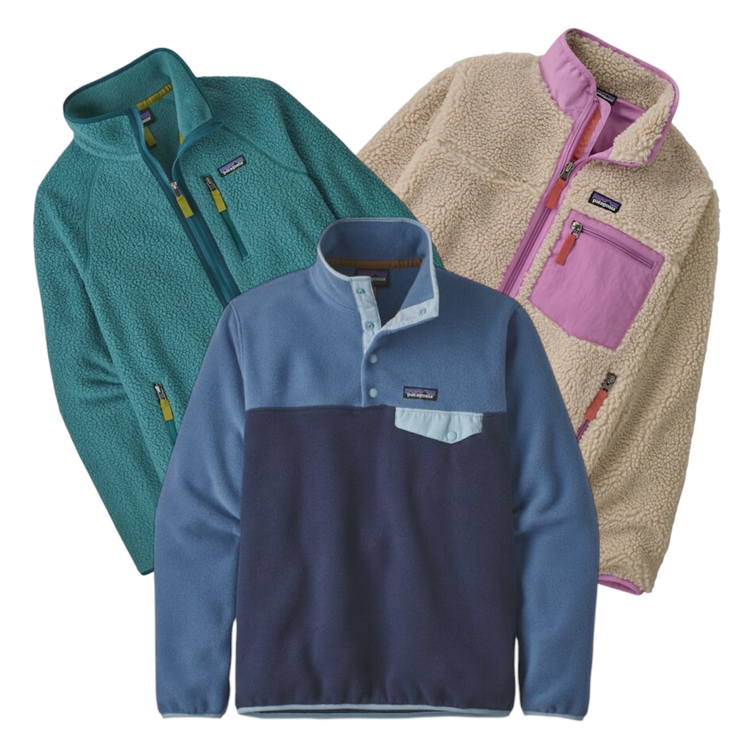 30 Patagonia fleeces vintage wholesale bundle