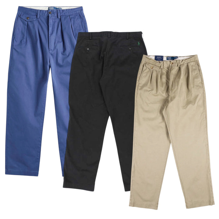 30 ralph lauren polo chino trousers vintage wholesale bundle 