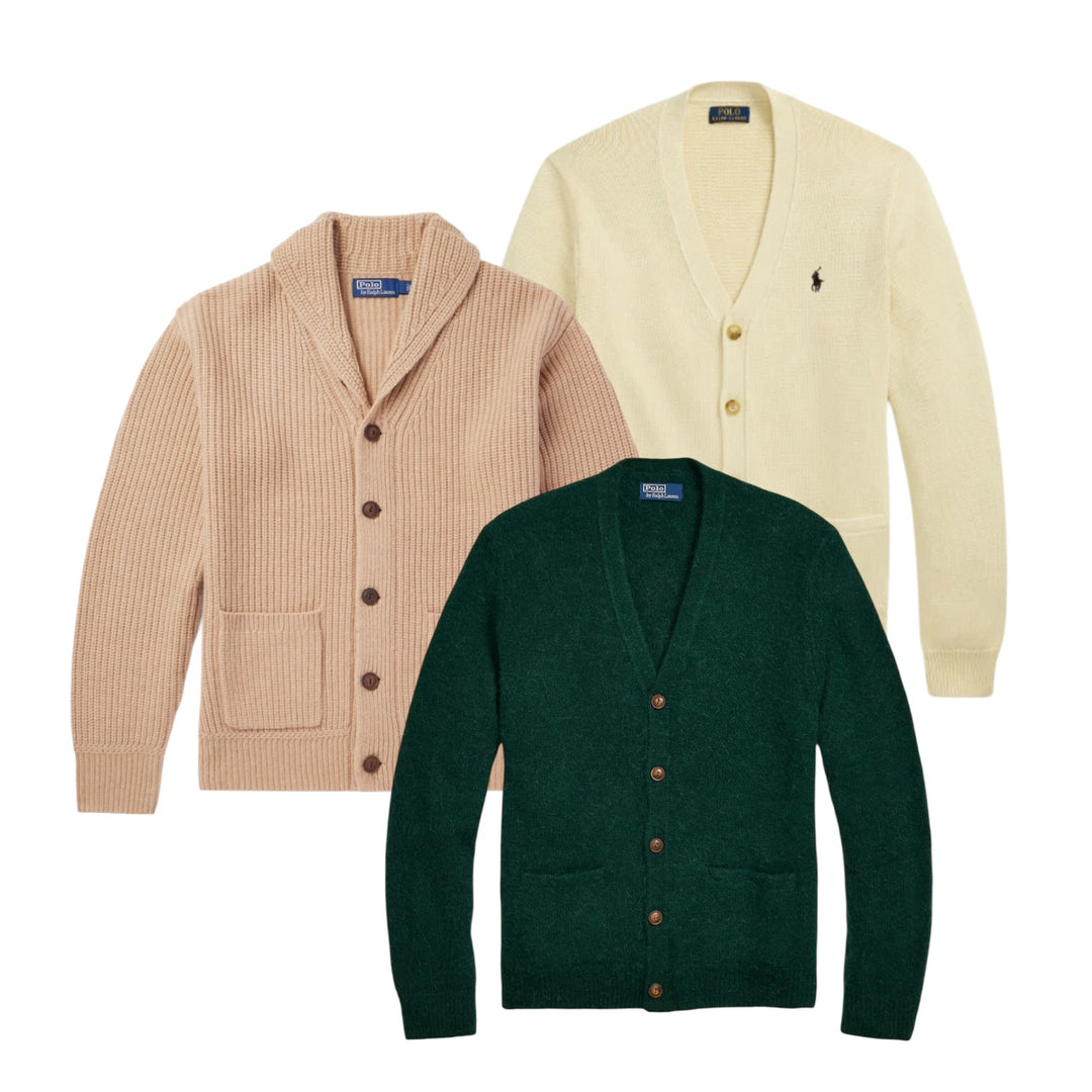 40 ralph lauren collared knitwear vintage wholesale bundle 