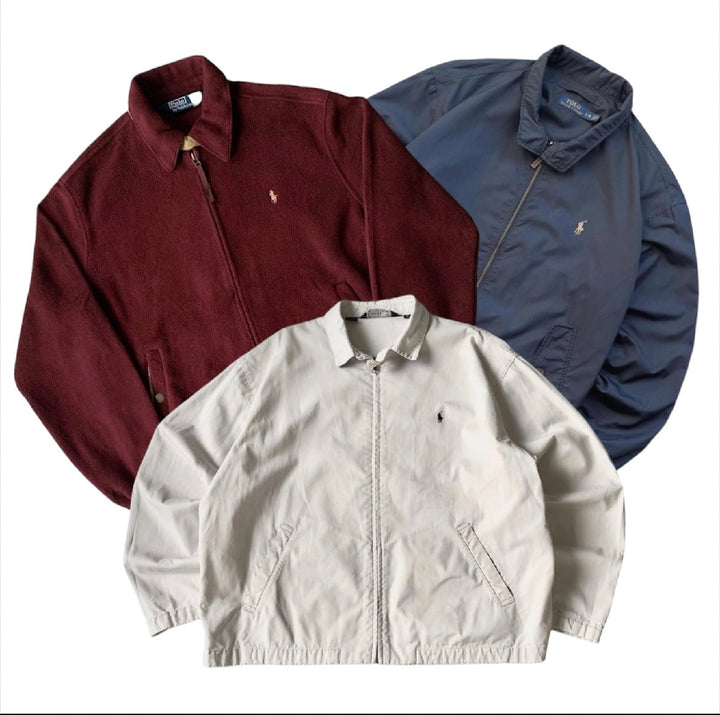 30 RALPH LAUREN HARRINGTON jackets vintage wholesale bundle