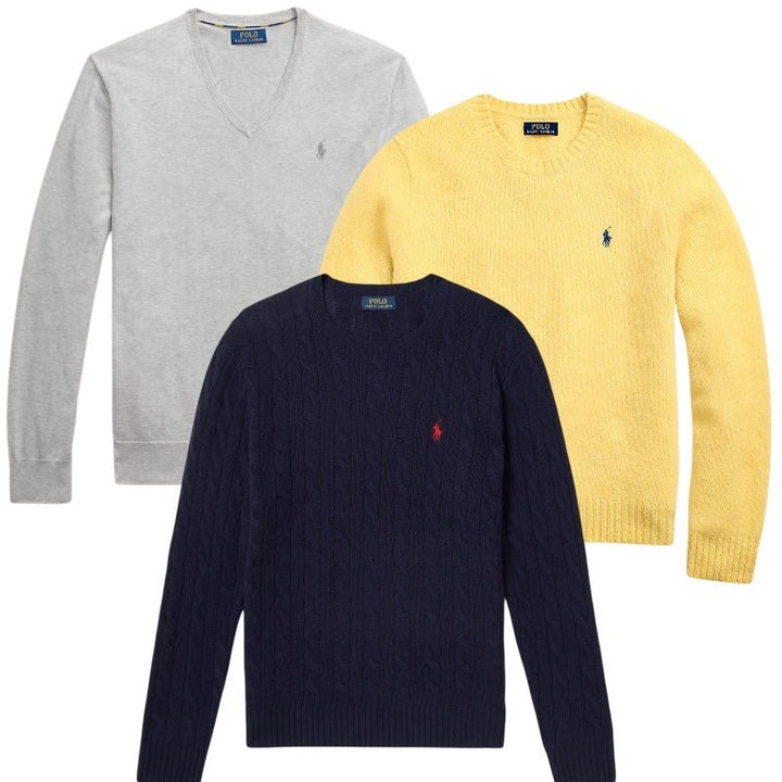 50 RALPH LAUREN mixed knitwear vintage wholesale bundle