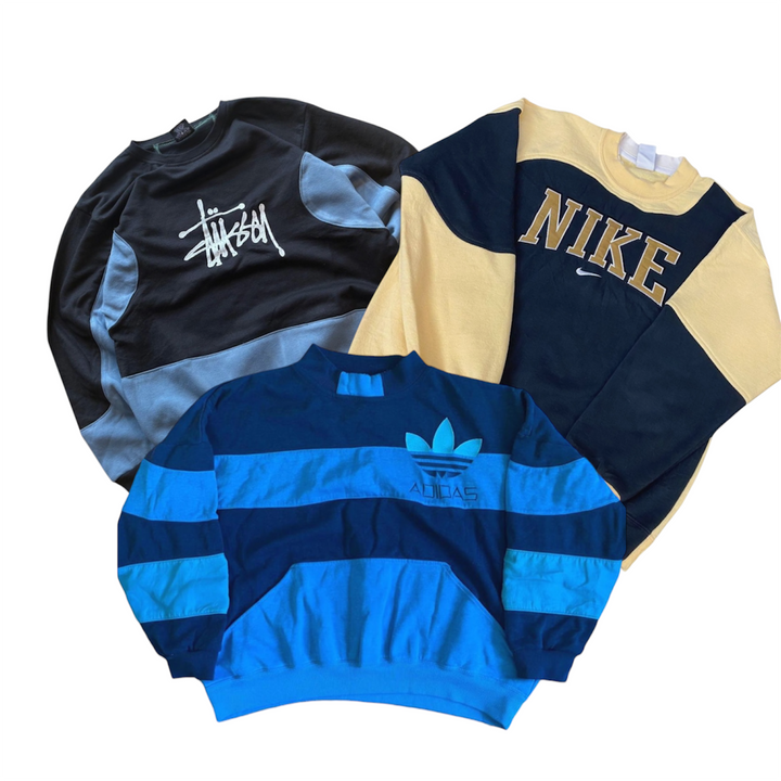 50 rework branded sweatshirts bundle vintage wholesale 