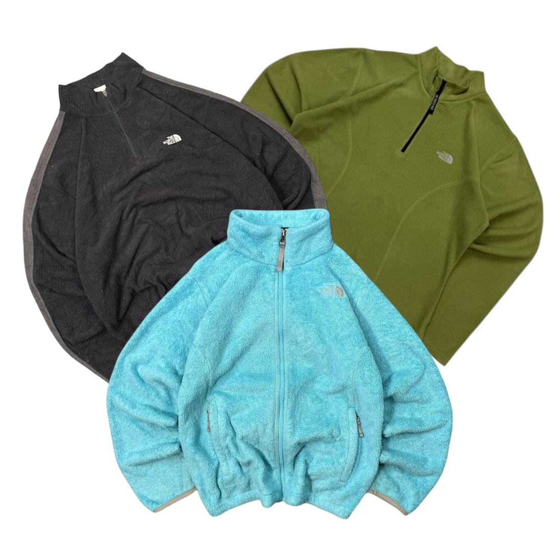 30 the north face fleeces vintage wholesale bundle